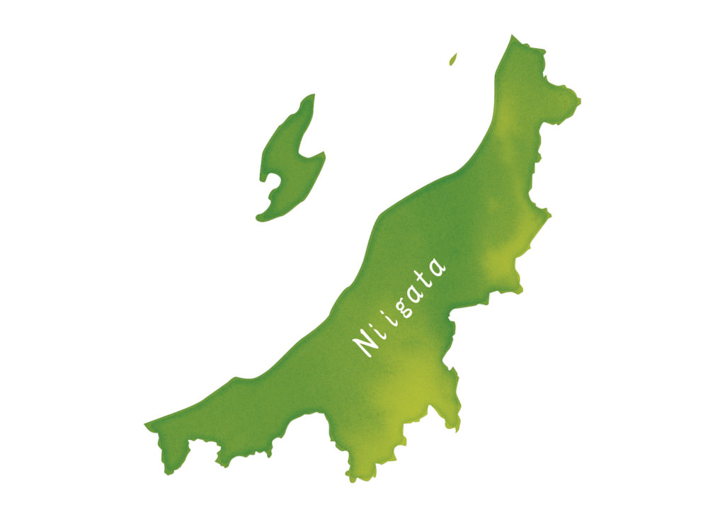 エヌ・エム・アイがある新潟県の地図