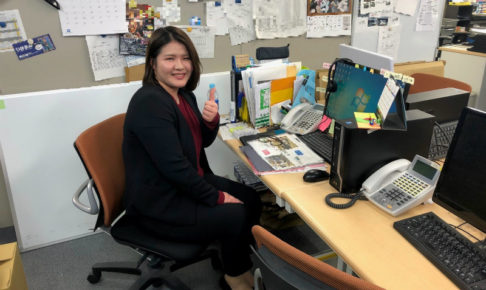 引越革命の新卒社員小川さん
