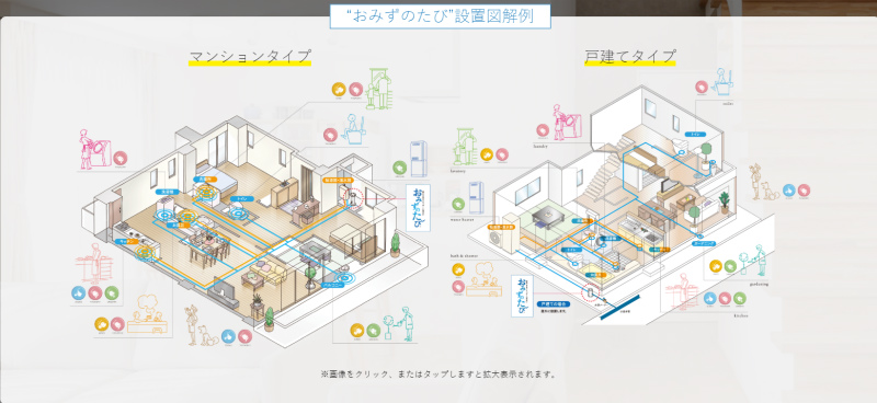 日本クリオおみずたびの導入イメージ