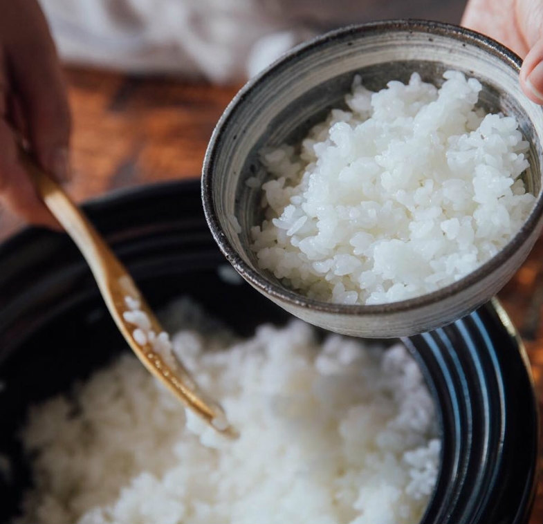 シロカ「かまどさん電気」で炊いたご飯