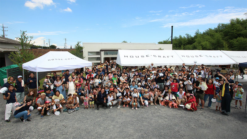 ハウスクラフトのイベント参加風景