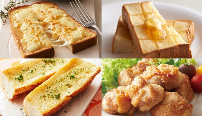 シロカのトースター使用例