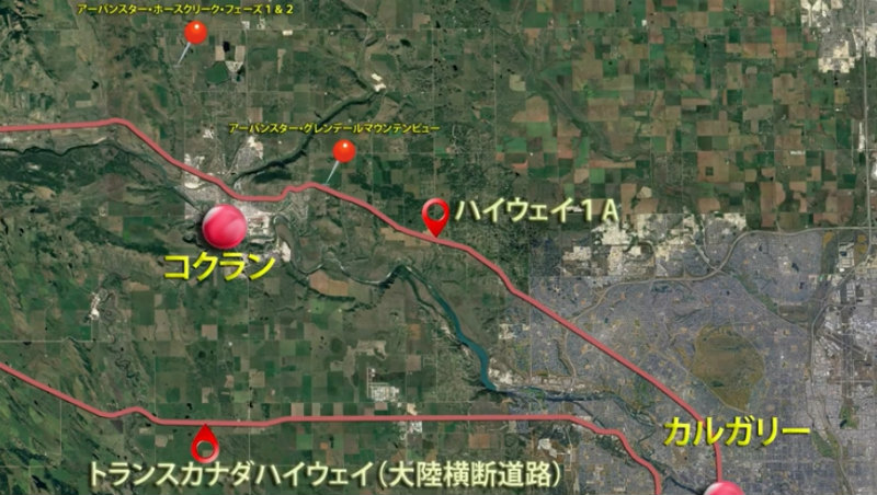 アーバンスターキャピタルのホースリーク地図