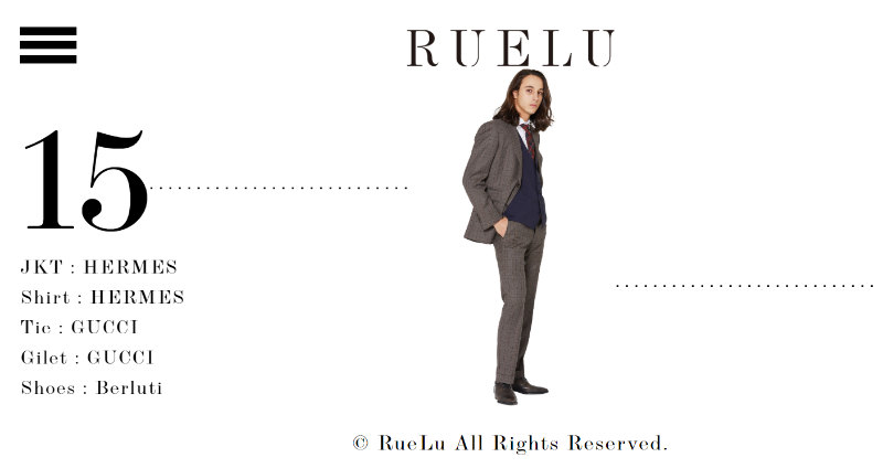 rueluのコーディネート