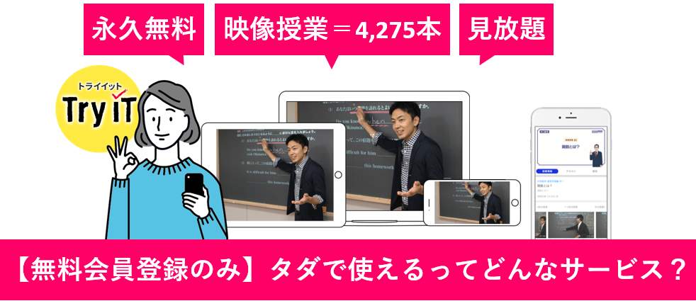 TryITはどんな特徴がある?