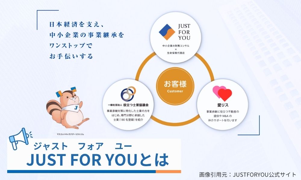 JUSTFORYOU(ジャストフォアユー)とは
