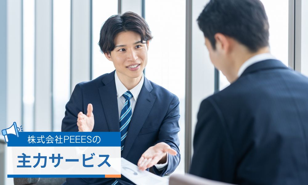 株式会社PEEESで評判の主力サービス